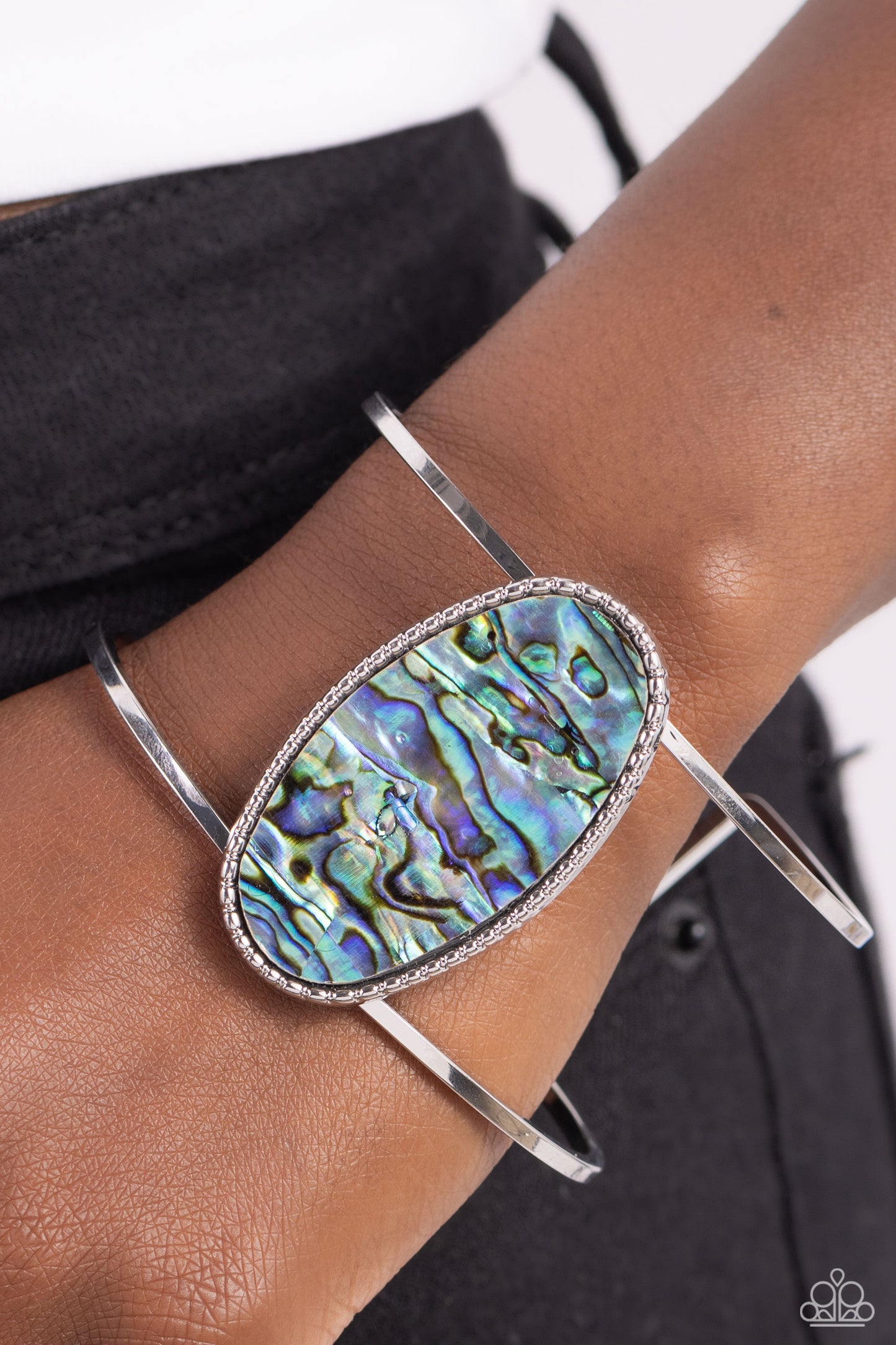 Enigmatic Energy - Blue - Paparazzi Bracelet