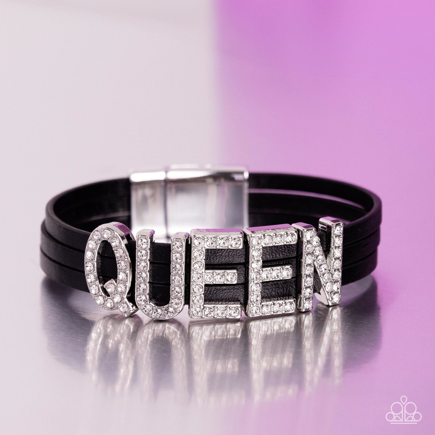 Queen of My Life - Black - Paparazzi Bracelet (2023 November LOP)