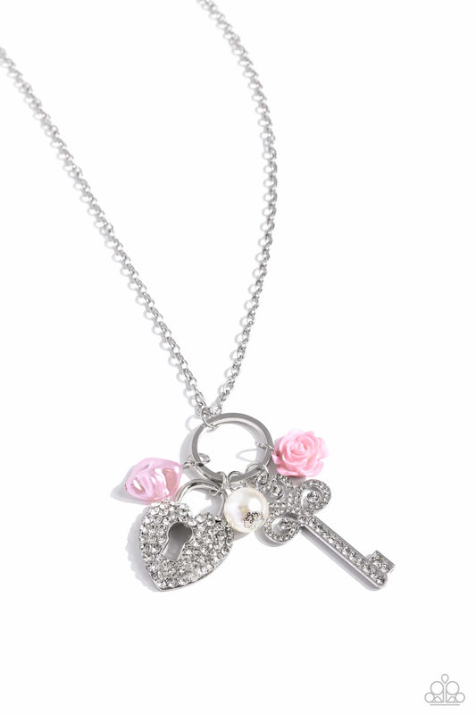 Girly Gathering - Pink - Paparazzi Necklace