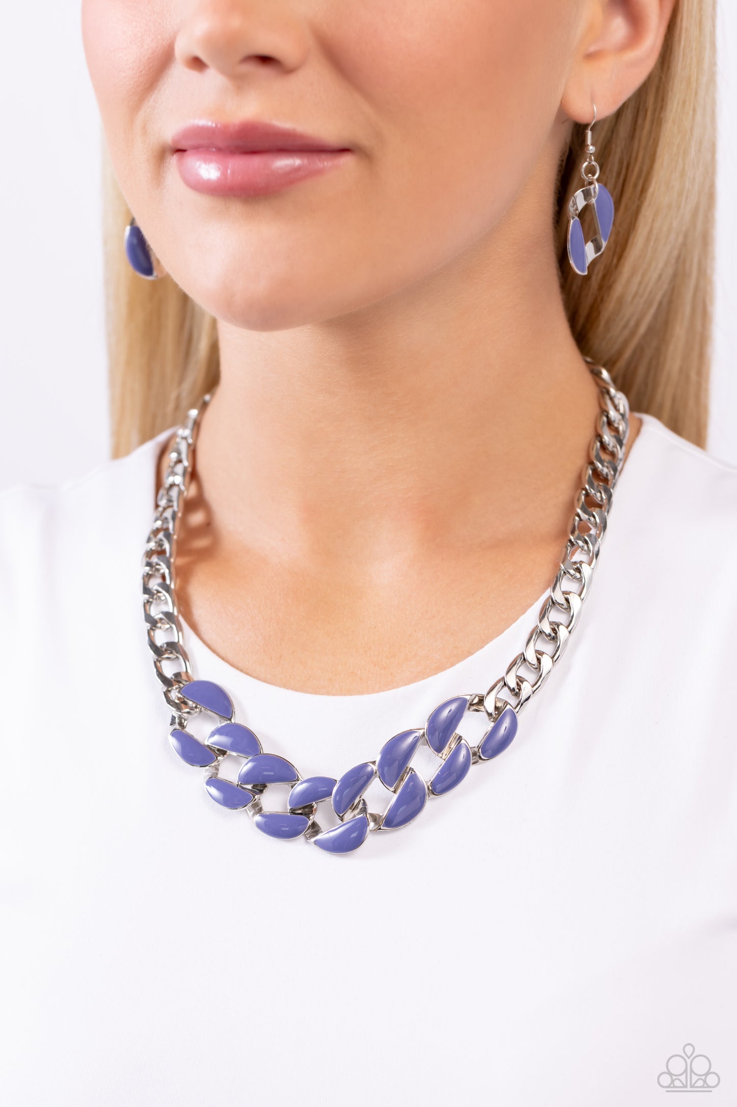 CURB Craze - Blue - Paparazzi Necklace