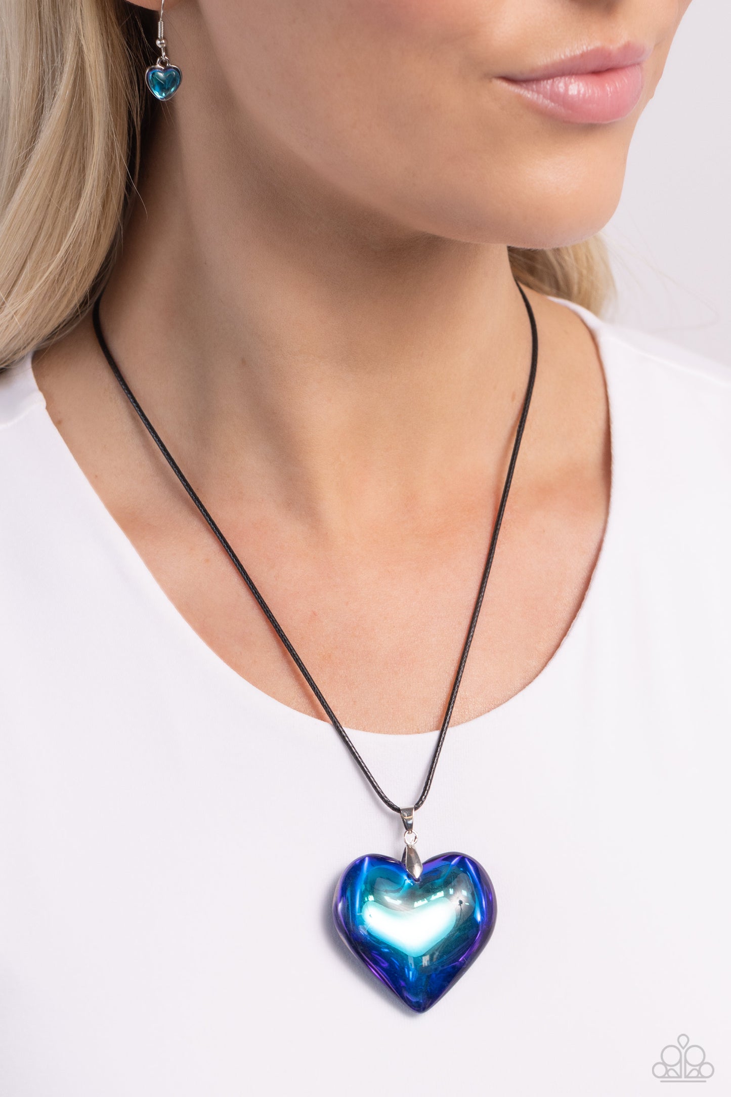 Seize the Simplicity - Blue - Paparazzi Necklace