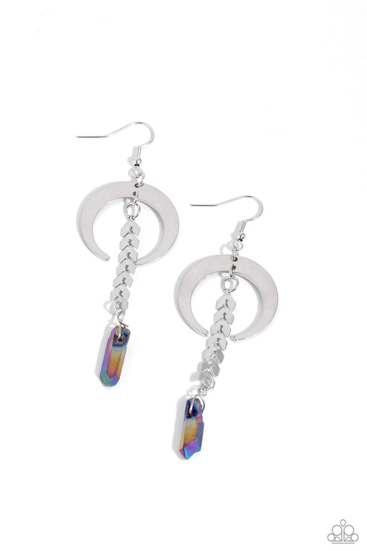 Lounging Laurel - Multi - Paparazzi Earrings