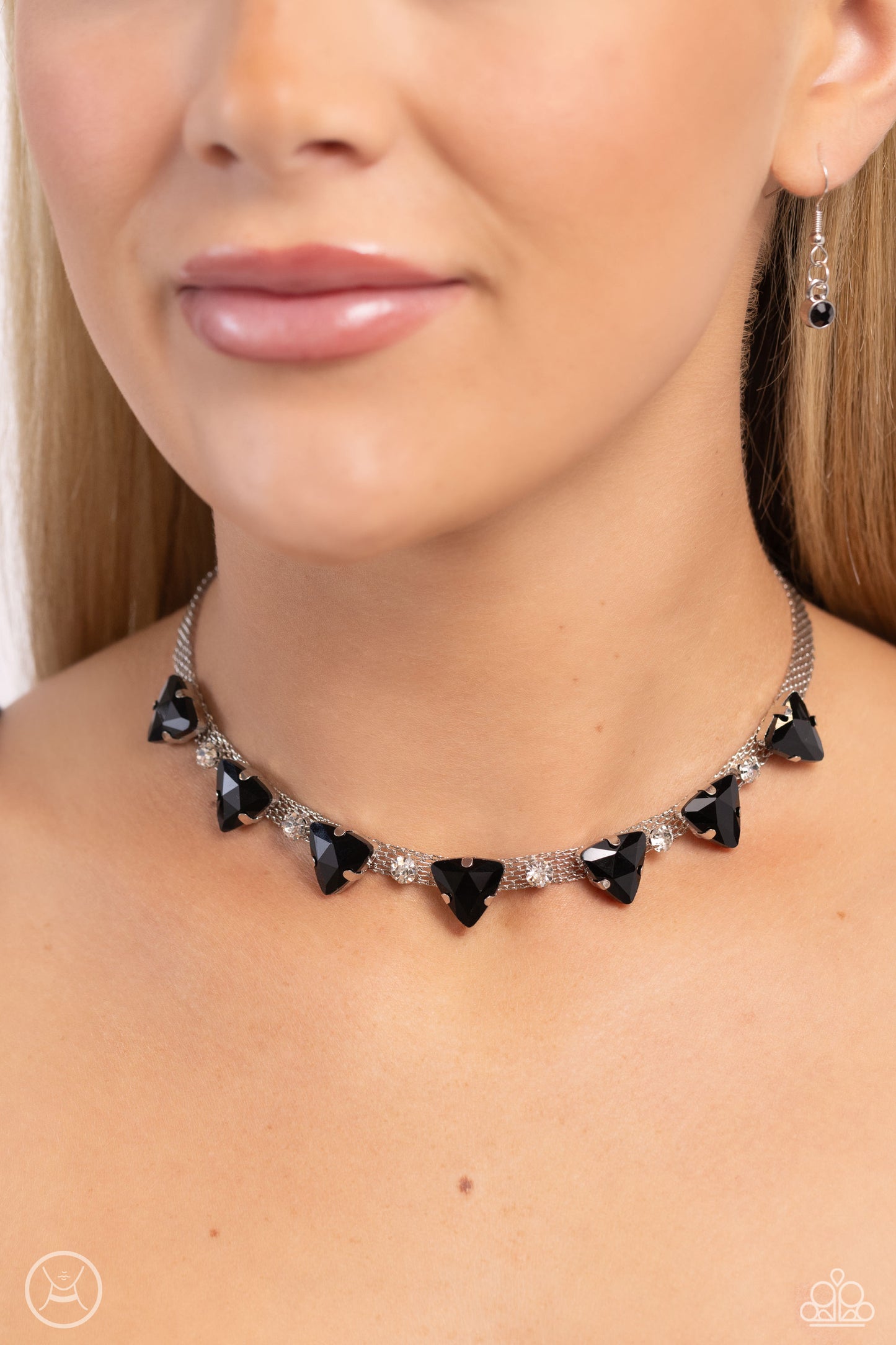 Strands of Sass - Black - Paparazzi Necklace