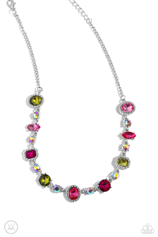 Dramatic Debut - Multi - Paparazzi Necklace