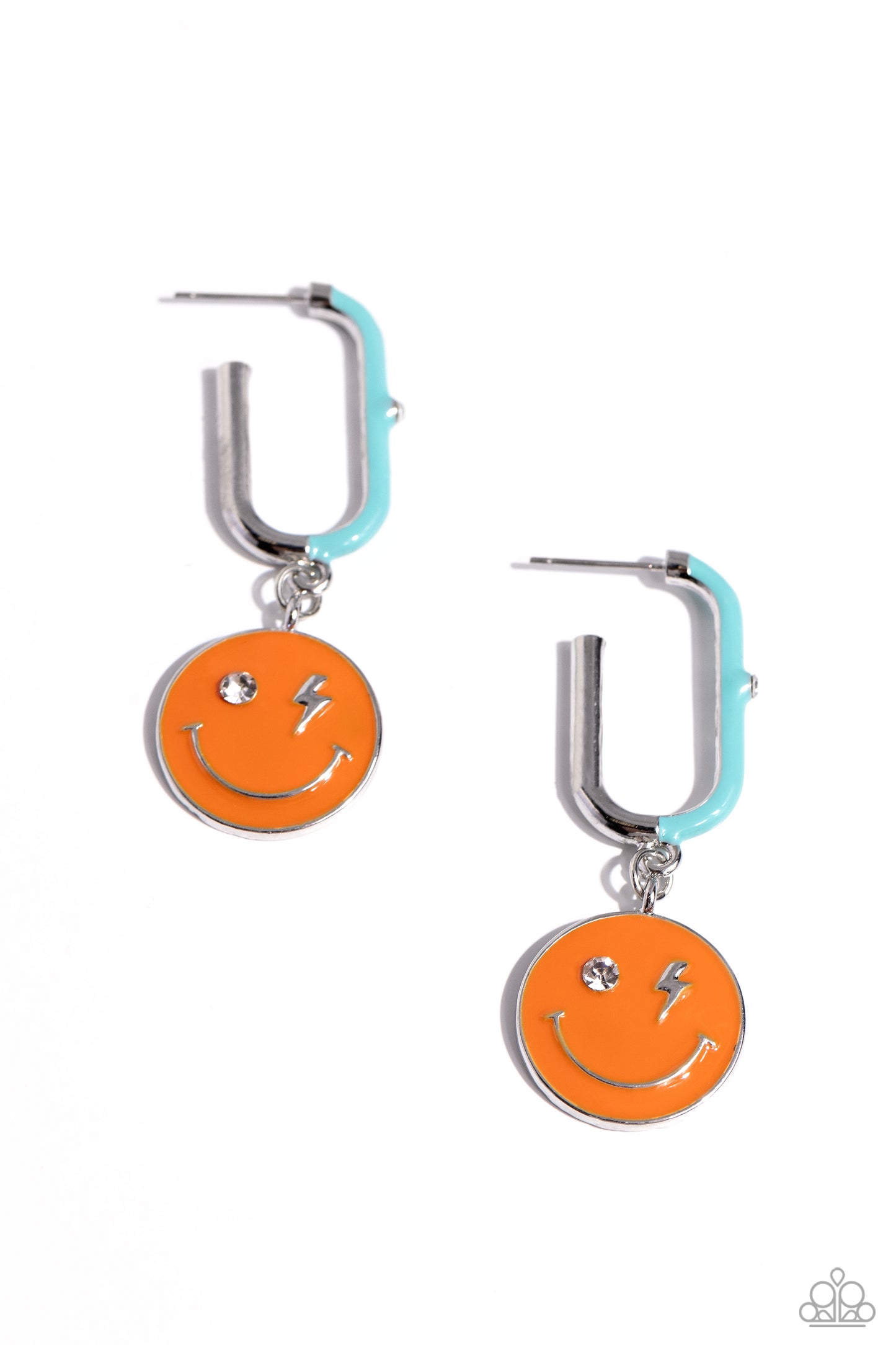 Personable Pizzazz - Orange - Paparazzi Earrings