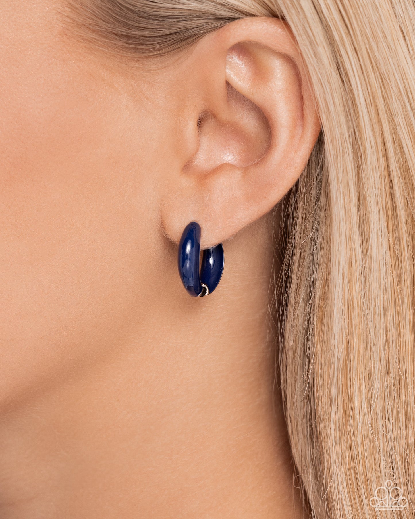 Pivoting Paint - Blue - Paparazzi Earrings