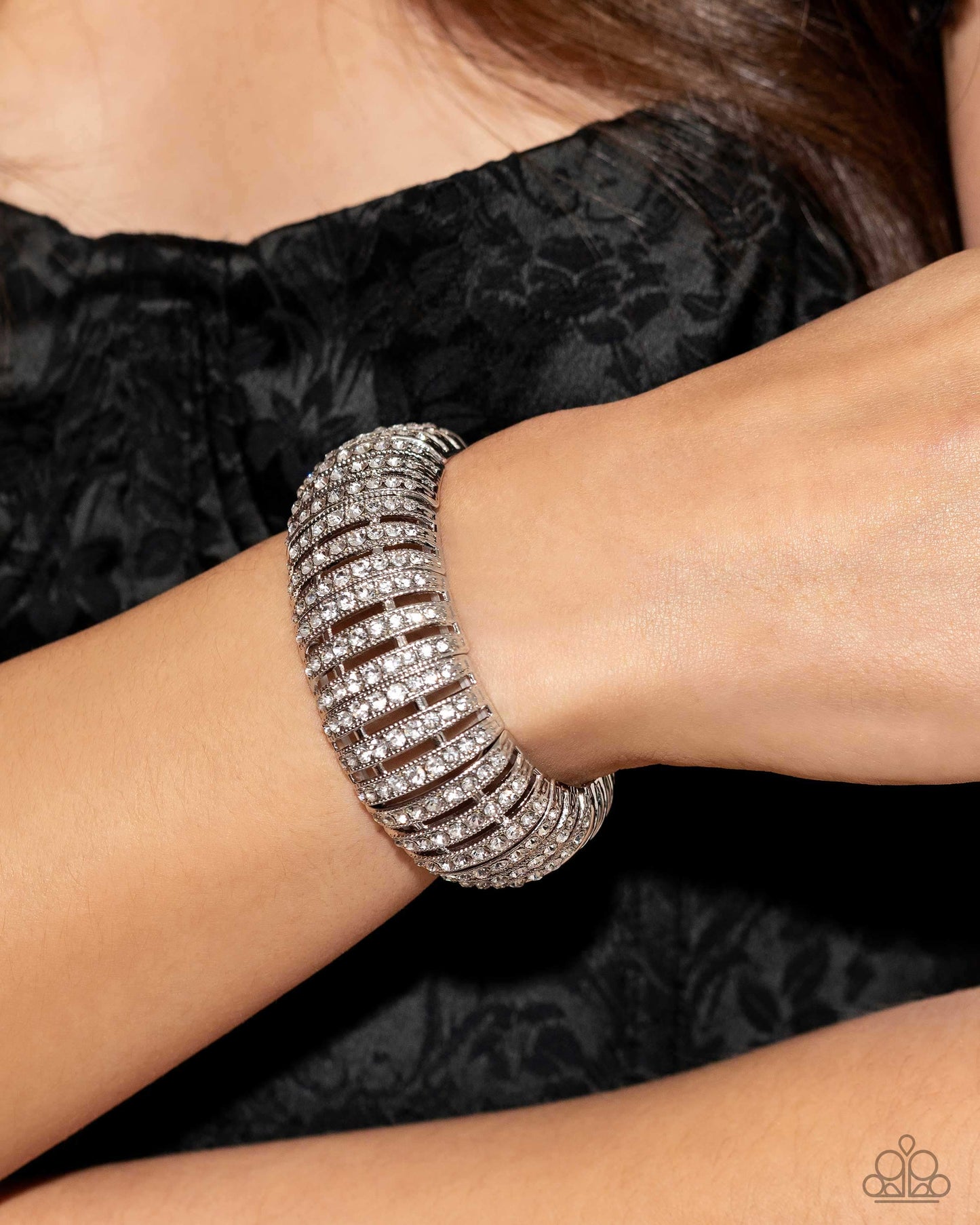 Appealing A-Lister - White - Paparazzi Bracelet