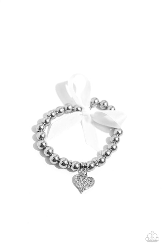 Prim and Pretty - Silver Paparazzi Bracelet