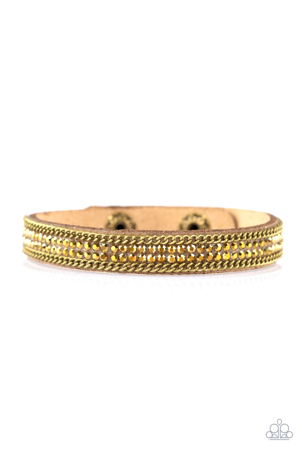 Babe Bling - Brass - Paparazzi Bracelet