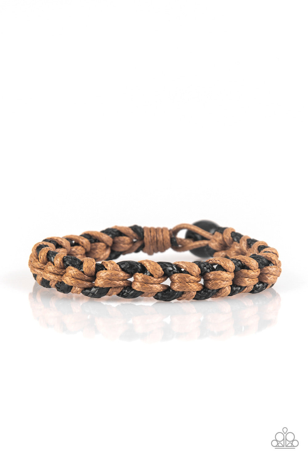 KNOT Another Word! - Brown - Paparazzi Bracelet