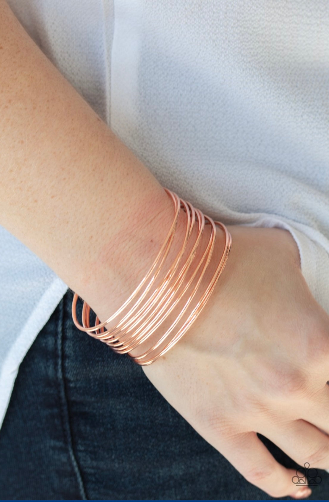 HAUTE Wired - Copper - Paparazzi Bracelet