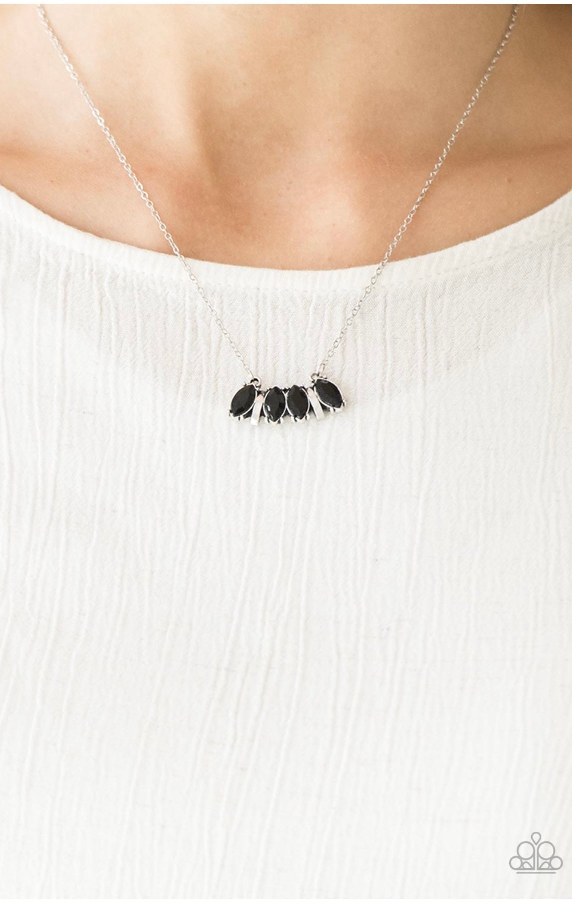 Deco Decadence - Black - Paparazzi Necklace