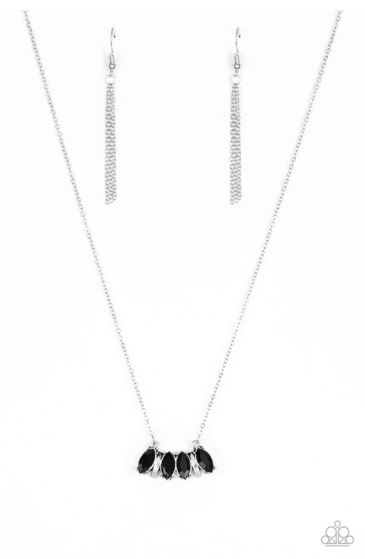 Deco Decadence - Black - Paparazzi Necklace