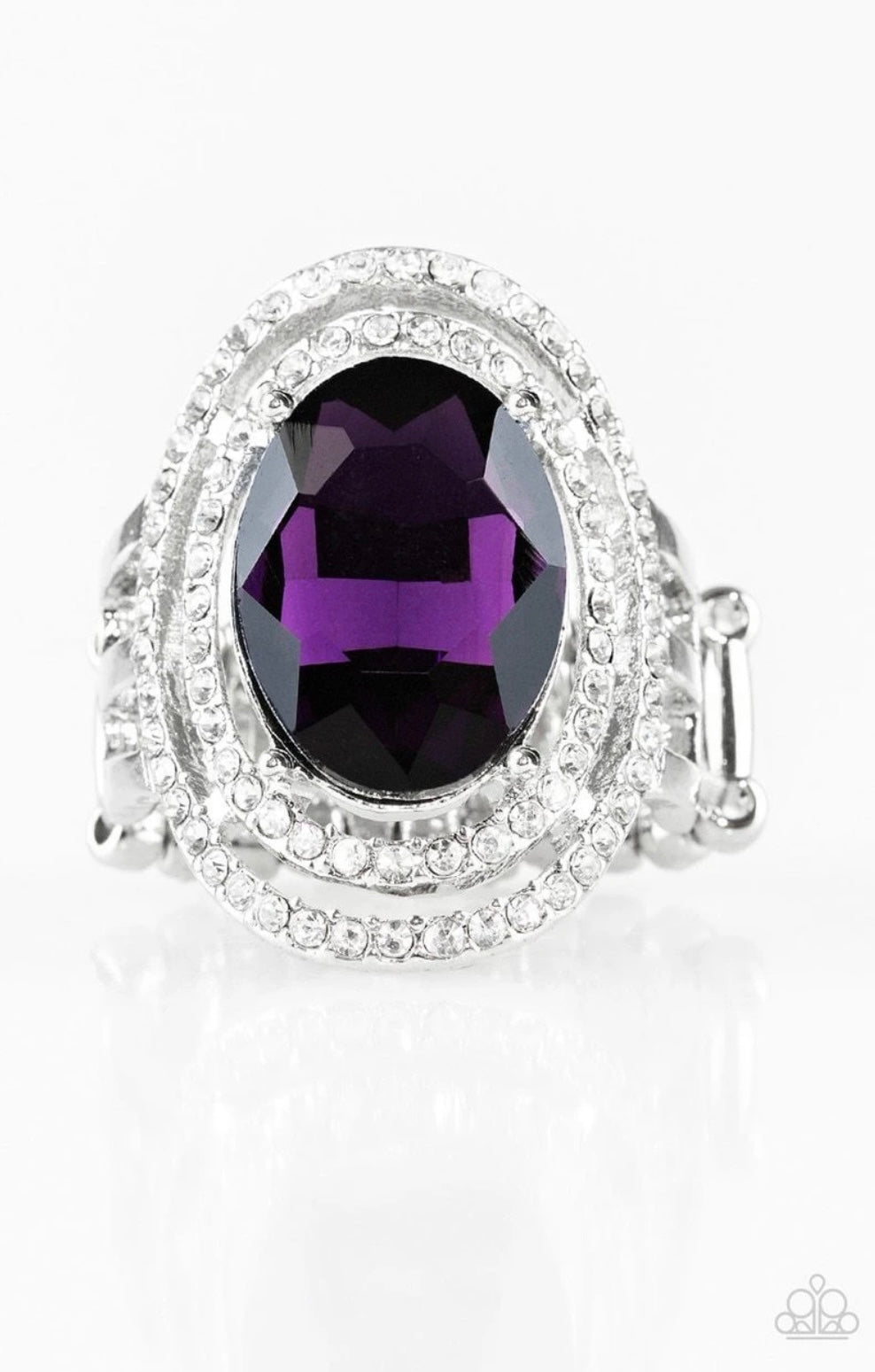 Making History - Purple - Paparazzi Ring