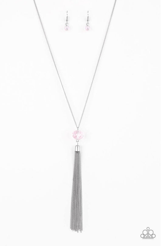 Socialite Of The Season - Pink - Paparazzi Necklace