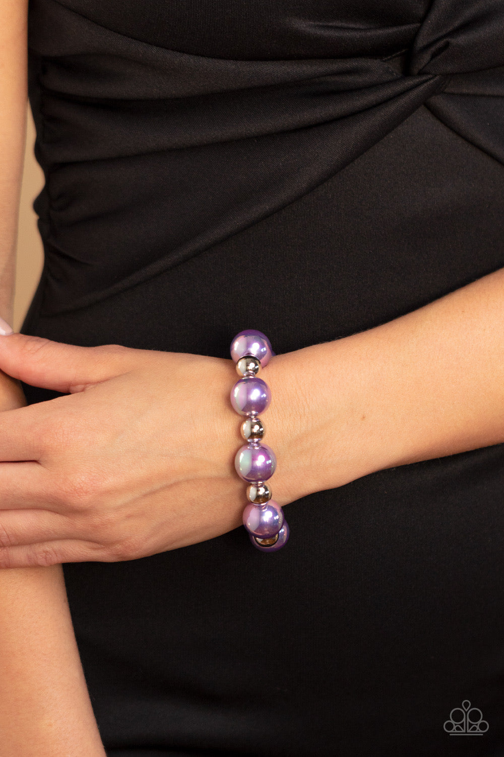 Dreamscape Escape - Purple Paparazzi Necklace and A DREAMSCAPE Come True - Purple Paparazzi Bracelet