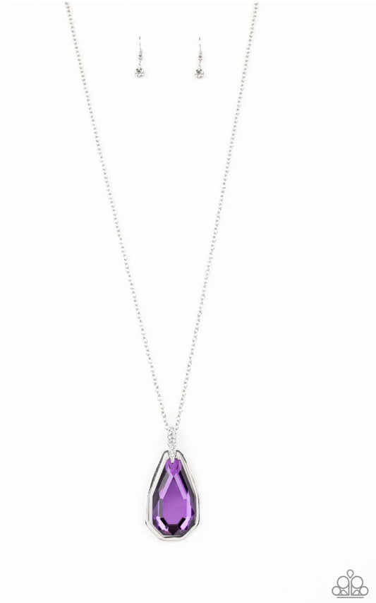 Maven Magic - Purple  Necklace