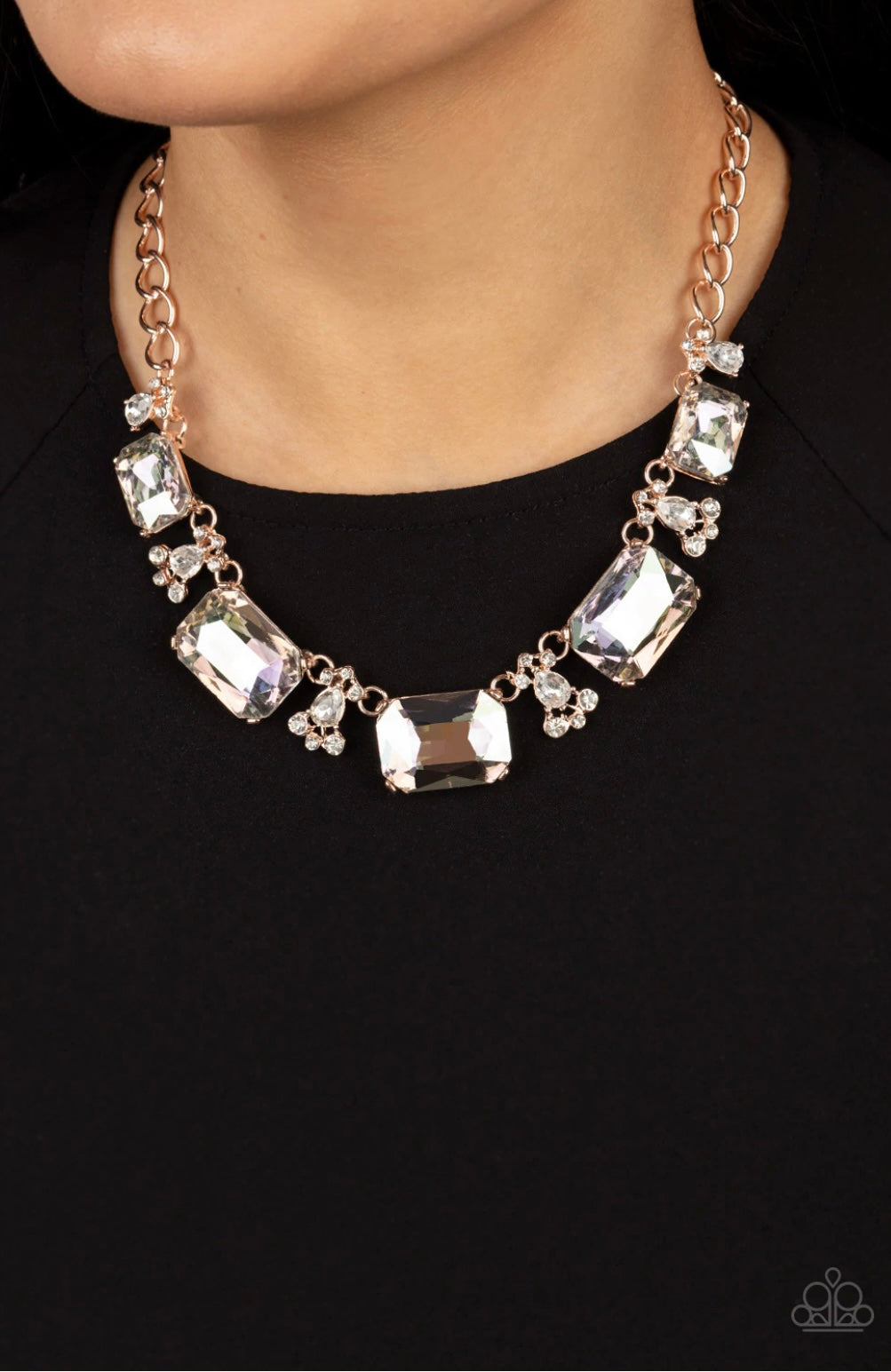 Flawlessly Famous - Multi - Paparazzi Necklace