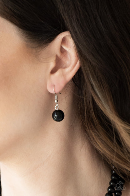 The More The Modest - Black Necklace and Poshly Packing Black Bracelet