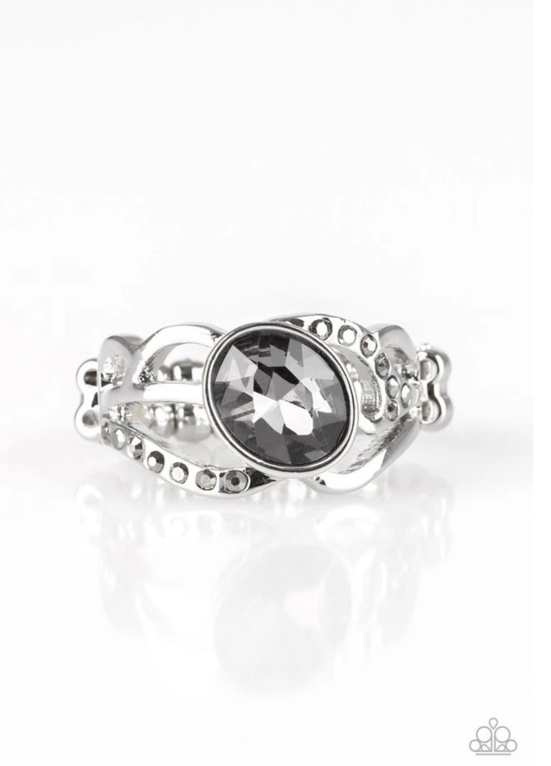 Couldn't Care FLAWLESS Silver - Paparazzi Ring