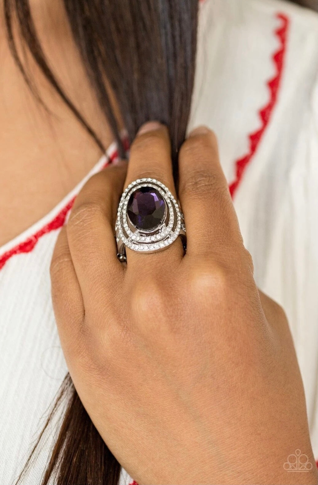 Making History - Purple - Paparazzi Ring