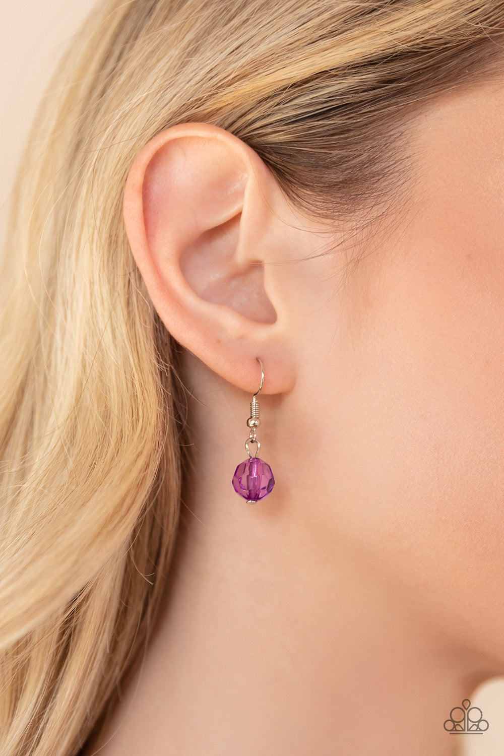 Tropical Hideaway - Purple Necklace and High Tide Hammock Purple Necklace and Bracelet Set