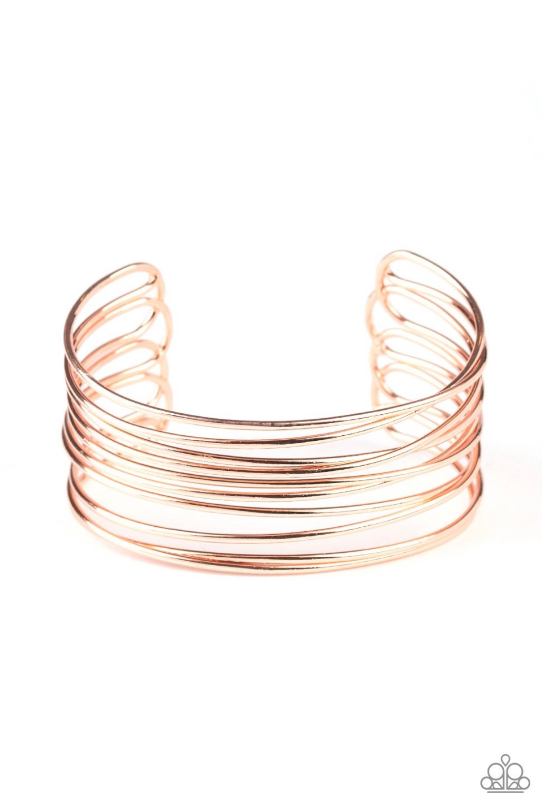 HAUTE Wired - Copper - Paparazzi Bracelet